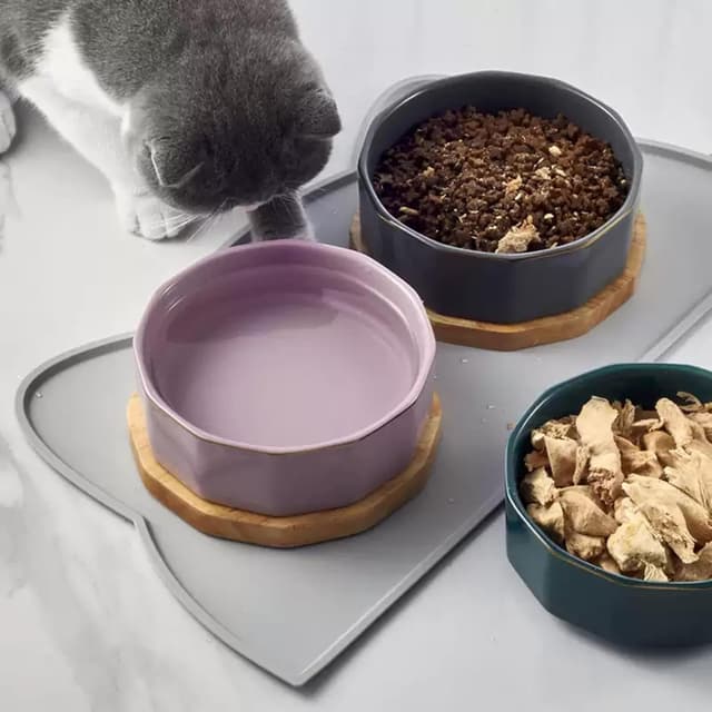 Thumbnail 5 de Cat Food Mat Silicone 44cm non‑slip