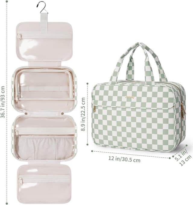 Detalle de Narwey Large Hanging Toiletry Bag 30.5cm