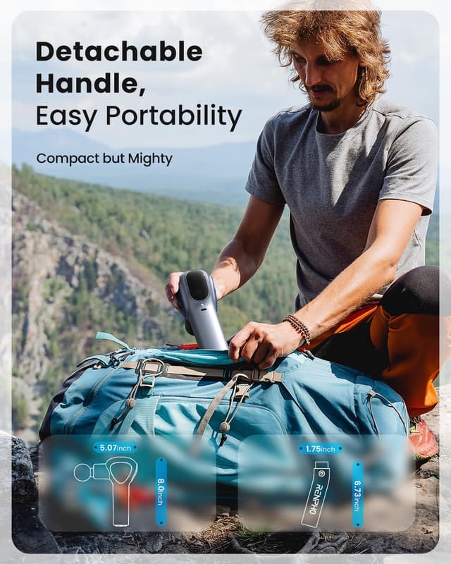 Thumbnail 5 de RENPHO Reach pistola massaggio 5 velocità 🏋