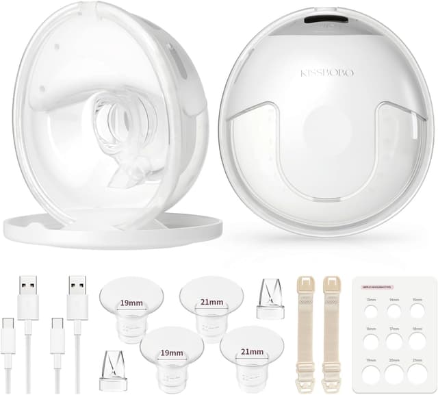 Detalle de KISSBOBO K5 tire-lait électrique 320 mmHg