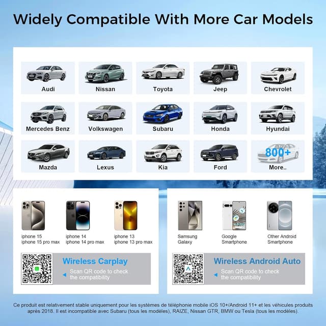 Thumbnail 6 de BDFFLY Adaptateur CarPlay sans Fil 2018+