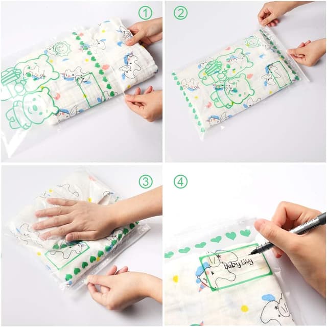 Thumbnail 4 de GOLDGE 10 sacchetti corredino neonato 34x24 cm