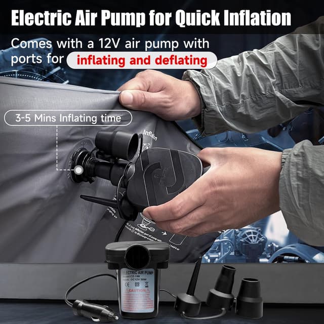 Detalle 1 de DikaSun Back Seat Air Mattress 600 lb