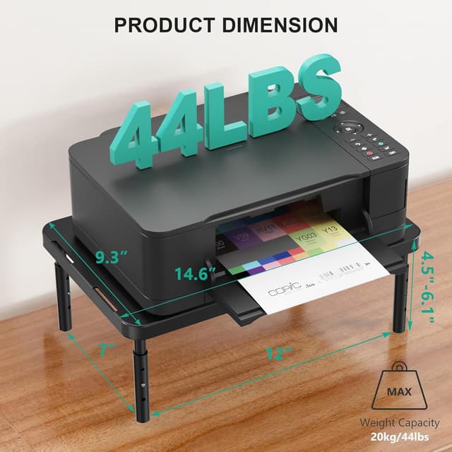 Thumbnail 3 de WALI PTT001-B Monitor Stand with Ventilation