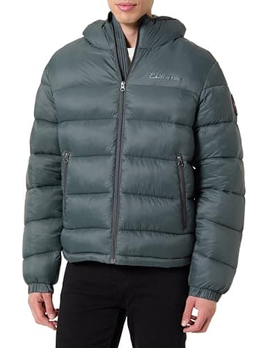 Detalle de Napapijri Arnel Puffer Jacket S verde oscuro