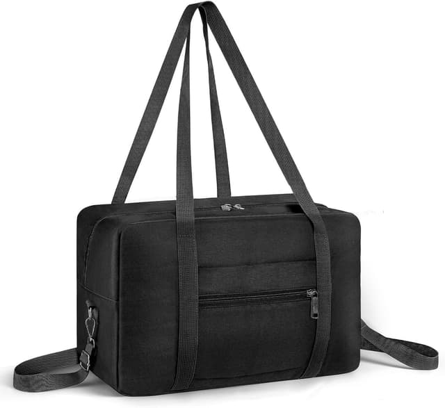 Detalle de CNMTCCO Ryanair cabin bag 40x20x25 underseat holdall with shoulder strap (black)