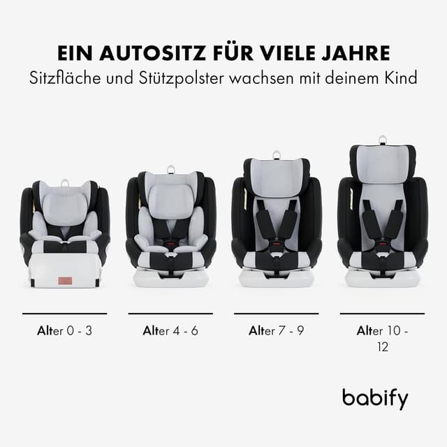 Thumbnail 5 de Babify Onboard Isofix Autositz 40-150 cm
