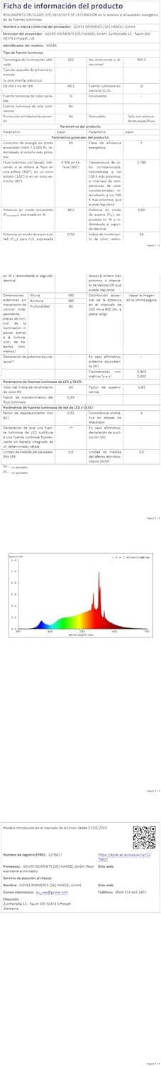 Thumbnail 9 de Govee Plafón LED de Techo RGBIC 🌈 38cm, Control Inteligente