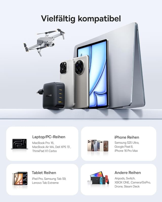 Thumbnail 6 de Baseus Enerfill 140W USB C Ladegerät