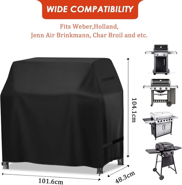 Thumbnail 1 de GARPROVM Funda de barbacoa 104×101×48 cm