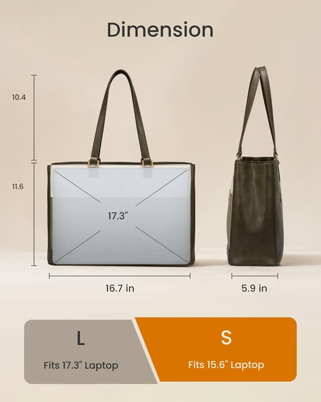 Thumbnail 5 de LOVEVOOK 15.6" Laptop Tote Bag for Women