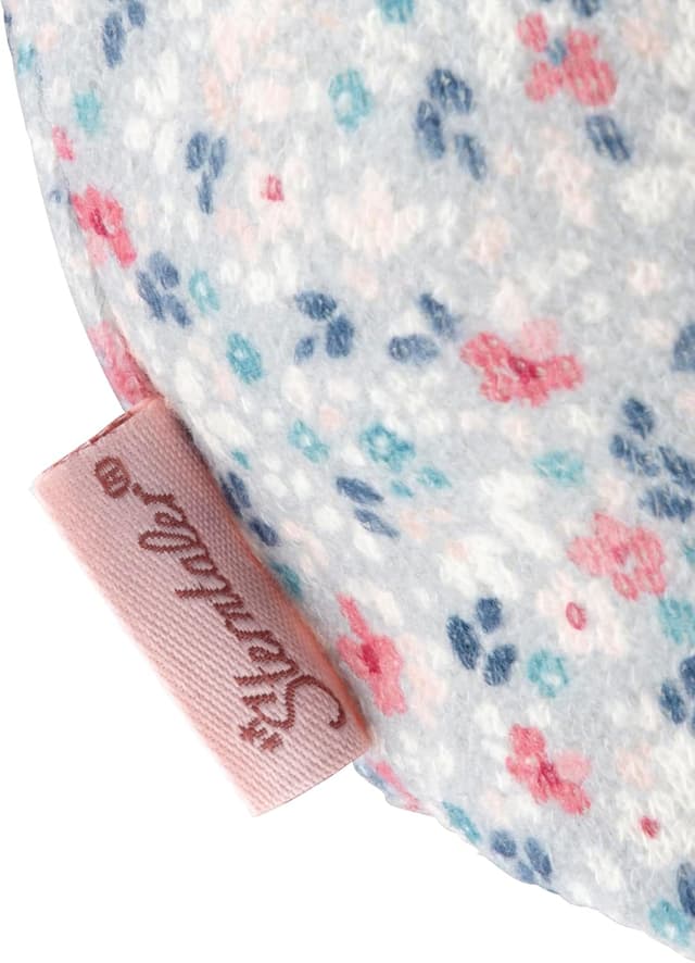 Detalle de Sterntaler Inka Mütze mit Pünktchen – warme Baby- und Kinder-Strickmütze mit angeschnittenen Ohrenklappen und Bindeband