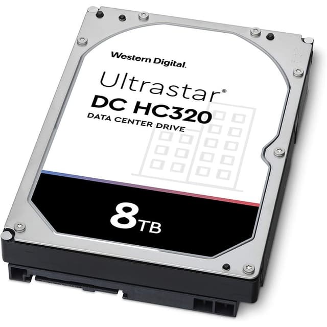 Detalle de WD Ultrastar DC HC320 8TB 💾