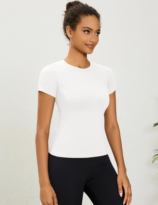 Thumbnail 2 de Rapbin T Shirt Damen Sport Top Leicht Atmungsaktiv