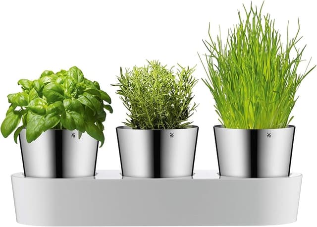 Detalle de WMF Gourmet Macetero de hierbas con riego automático 36 cm