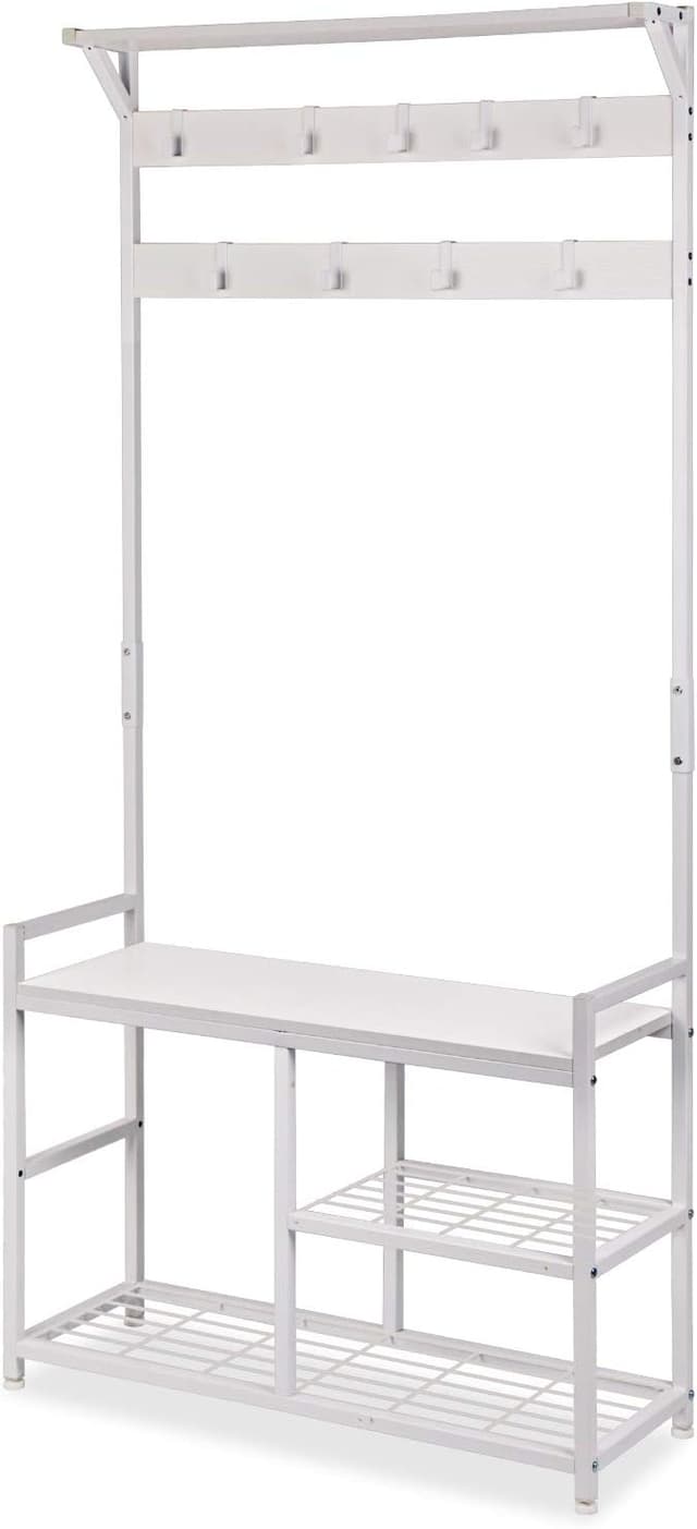Thumbnail 4 de Leader Accessories Hallway Coat Stand 33" white