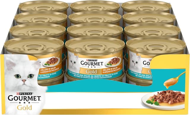 Thumbnail 6 de GOURMET Gold Delizie in Salsa 24 lattine 🐱
