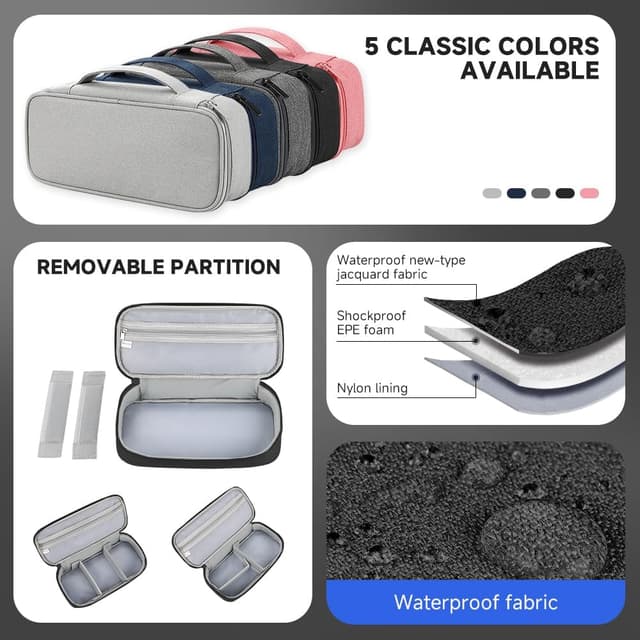 Detalle 2 de Teskyer Travel Tech Pouch cable organiser 128 g