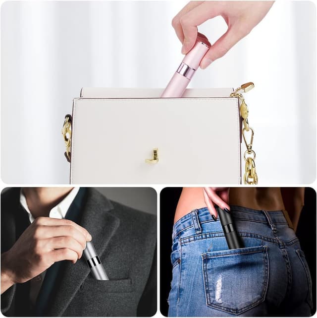 Detalle de ACWOO 3 pezzi mini bottiglia di profumo da 10 ml con atomizzatore portatile