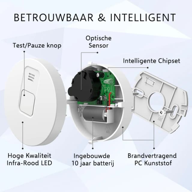 Thumbnail 6 de Elro CBFS25 Rauchmelder 5er-Pack 10 Jahre