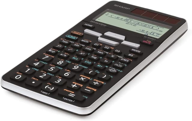 Detalle 2 de Sharp EL W506T Gris : calculatrice à écran matriciel 96×32 et 640 fonctions