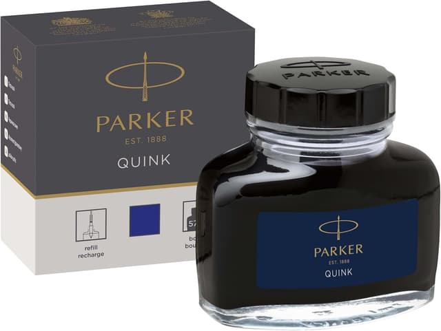 Detalle de Parker flacon d'encre 57 ml bleu ✒