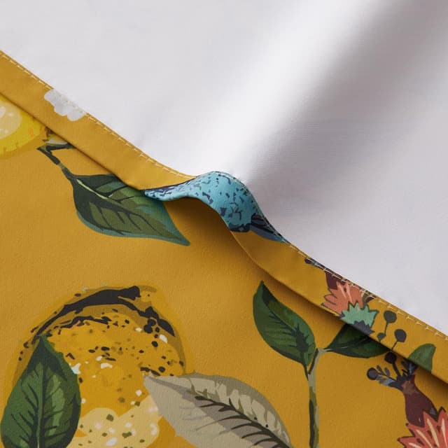 Thumbnail 6 de Topfinel Mustard Yellow Vintage Curtains 84 in 🏠