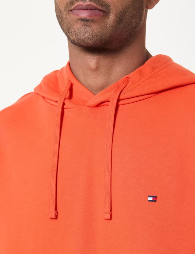 Detalle 2 de Tommy Hilfiger Essential Terry Hoody MW0MW37235 felpa con cappuccio da uomo