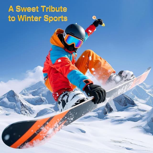 Thumbnail 6 de AMOS Musik-Lutscher Audio Lollipop (1 Stück, Orange) – zuckerfrei, glutenfrei, einzeln verpackt