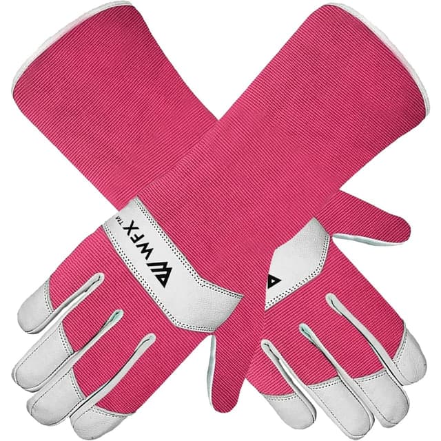 Thumbnail 5 de WFX Guantes largos de jardinería cuero Rosa L
