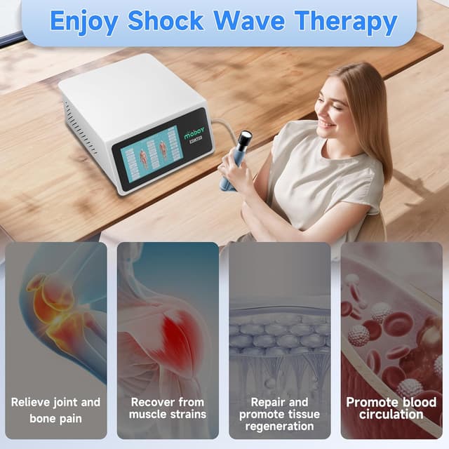 Thumbnail 6 de MODOY ESWT03 Radial Shockwave Therapy Machine (FSA/HSA Eligible) for At-Home & Clinic Use
