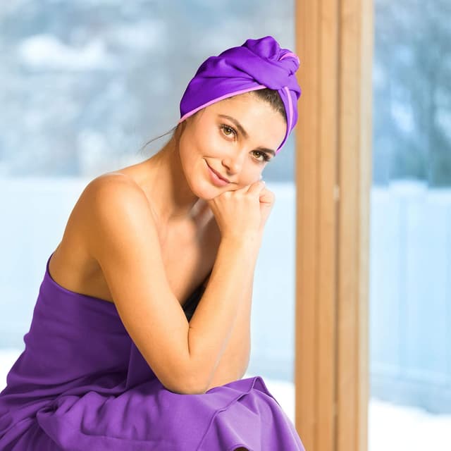 Detalle 2 de Fit-Flip Turban Cheveux Microfibre