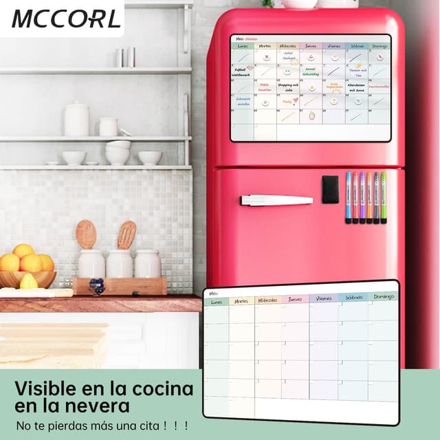 Thumbnail 2 de Planificador semanal magnético 42×28 cm