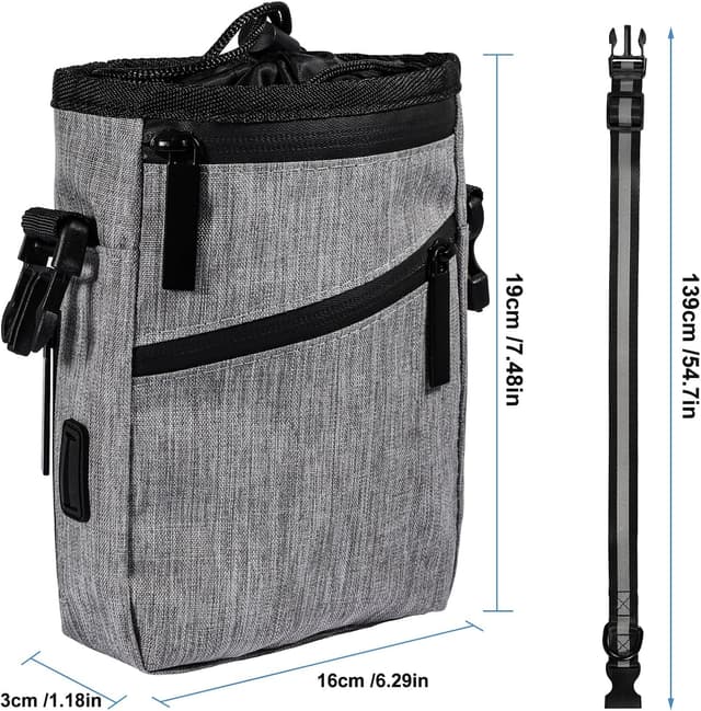 Thumbnail 3 de PUGTOW Dog Treat Pouch 4-way carry