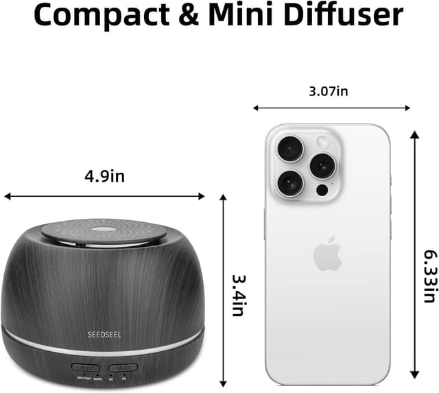 Detalle 2 de SEEDSEEL Essential Oil Diffuser 300ml