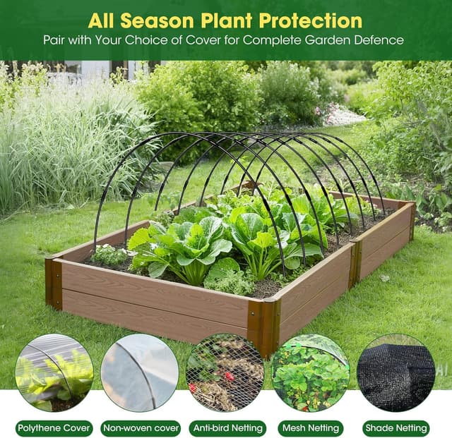 Thumbnail 5 de MQHUAYU Greenhouse Hoops for Raised Beds