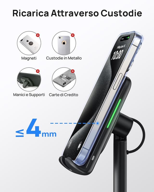 Thumbnail 5 de INIU Caricatore Wireless Phone Stand 15W