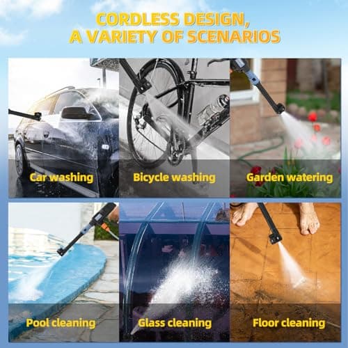 Thumbnail 6 de JVISION 21V Hidrolimpiadora Eléctrica Portátil 💦