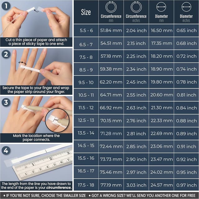 Detalle 2 de ThunderFit Men’s Patterned Silicone Rings (8mm) — Hypoallergenic Rubber Bands Multipack