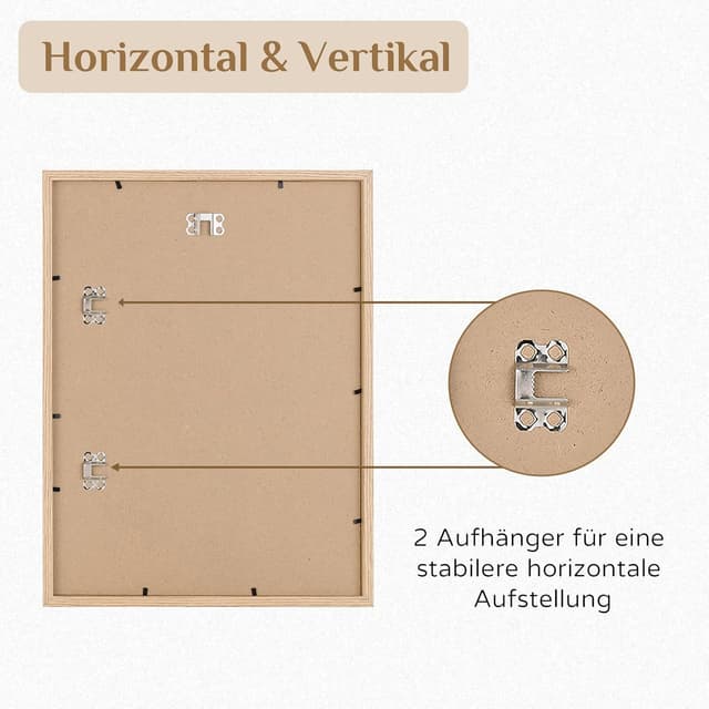 Thumbnail 4 de Walasis Bilderrahmen 30x40 Holz 3er Set