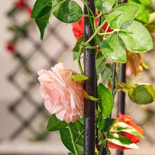 Detalle de Relaxdays lien tubulaire pour plantes en caoutchouc creux vert (50 m x 3 mm)