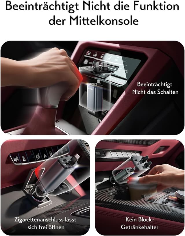 Thumbnail 4 de LISEN 57W USB-C Auto Ladegerät 3-in-1