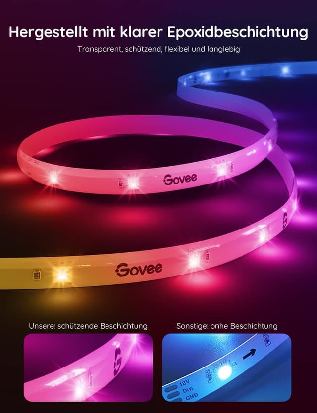 Thumbnail 1 de Govee RGBIC Pro 5m LED-Strip Smart Lichtband für Zuhause