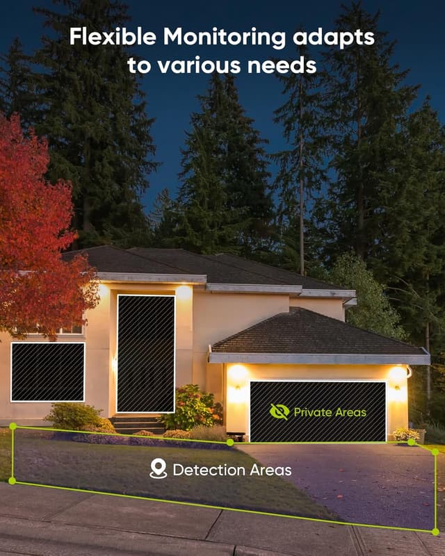 Detalle 2 de SANNCE Telecamera PoE esterna 2K 3MP