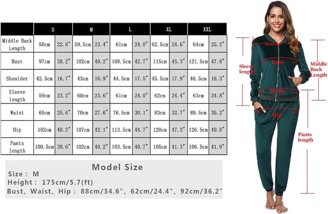 Thumbnail 5 de Totatuit Velour Tracksuit for Women