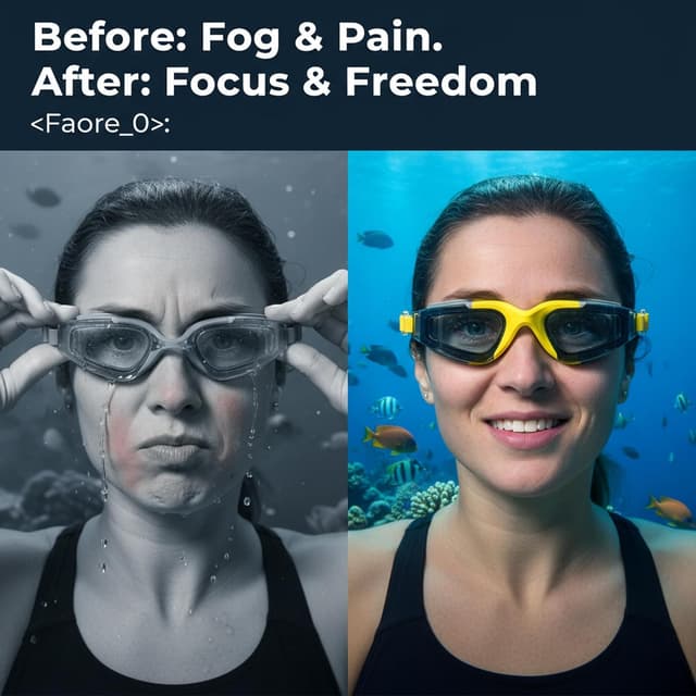 Thumbnail 2 de Seaflar Lunettes de Natation Unisex HD Anti Buée UV400