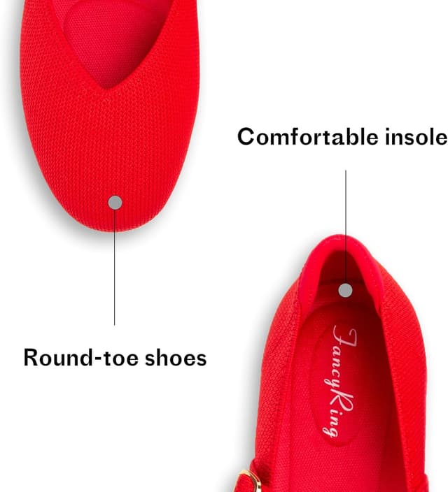 Detalle de FancyRing Mary Jane flats