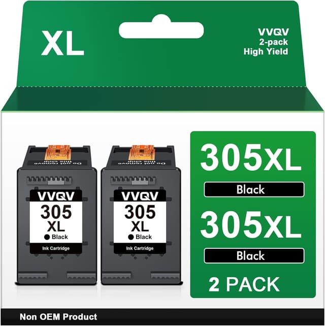 Imagen de VVQV 305XL Schwarz Patronen en OfertitasTOP