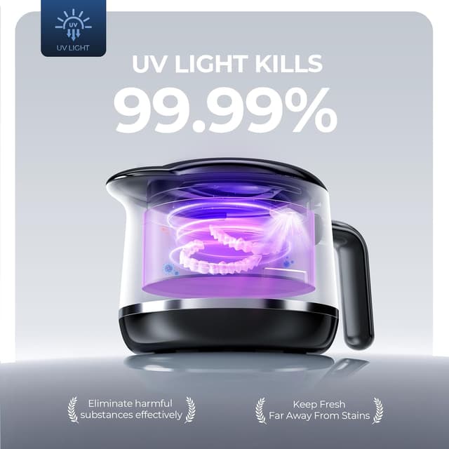 Thumbnail 2 de GYNHD Ultrasonic Retainer Cleaner 45kHz 🦷