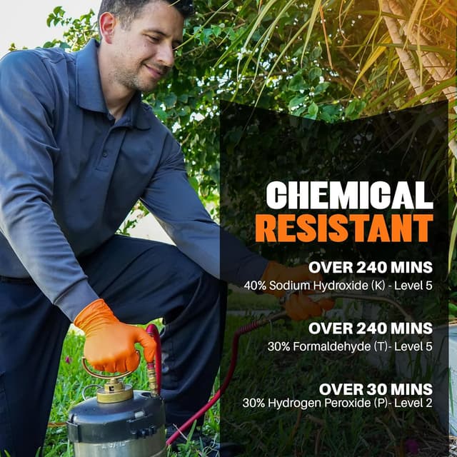 Thumbnail 4 de GRIPXX Herkules Grip Heavy Duty 8 mil Nitrile Gloves